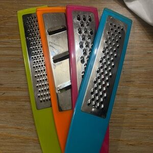 Colorful Kitchen Graters Set